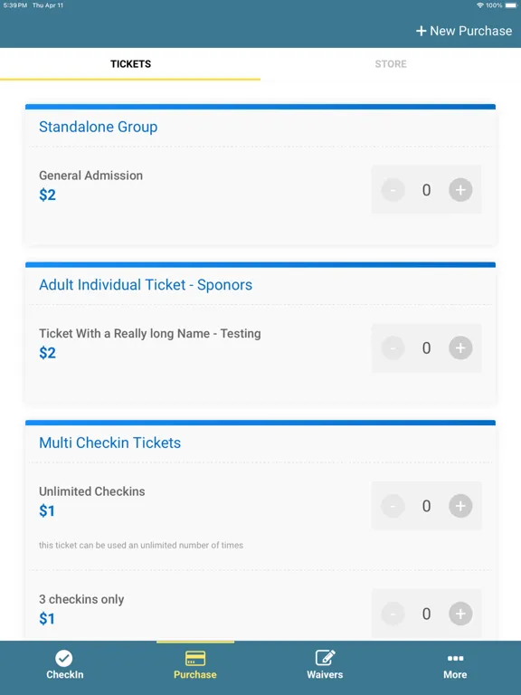 Capturas de pantalla de TicketSignup Tickets iPad 
