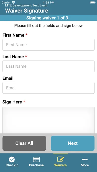 Capturas de pantalla de TicketSignup Tickets