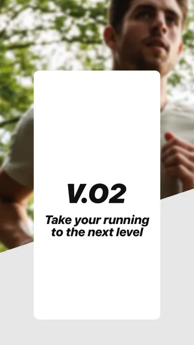 Capturas de tela do V.O2: Running Coach