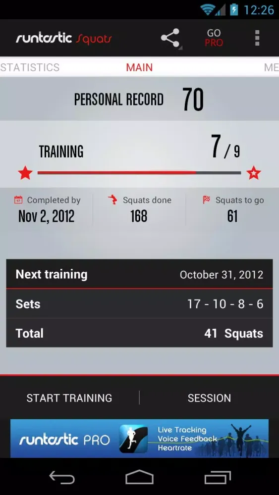 Squats Screenshots
