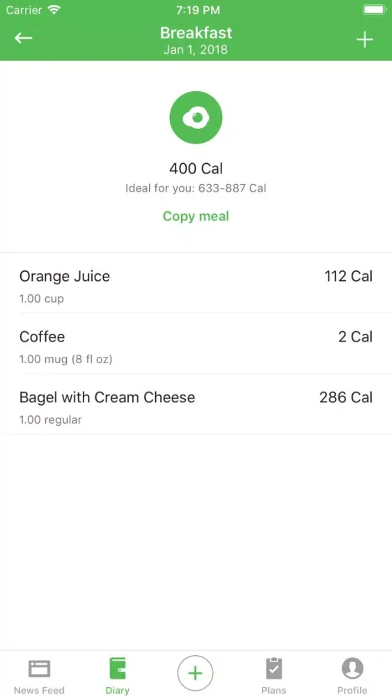 Runtastic Balance Food Diary應用截圖
