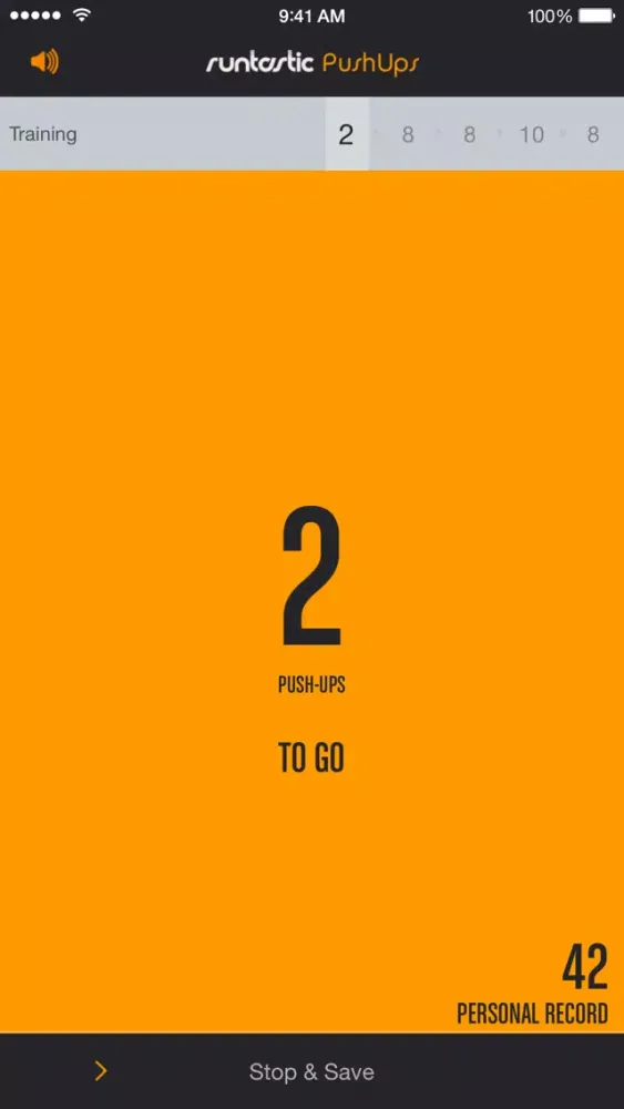 Capturas de pantalla de Push-Ups Counter & Trainer