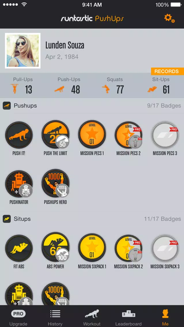 Push-Ups Counter & Trainer سکرین شاٹس