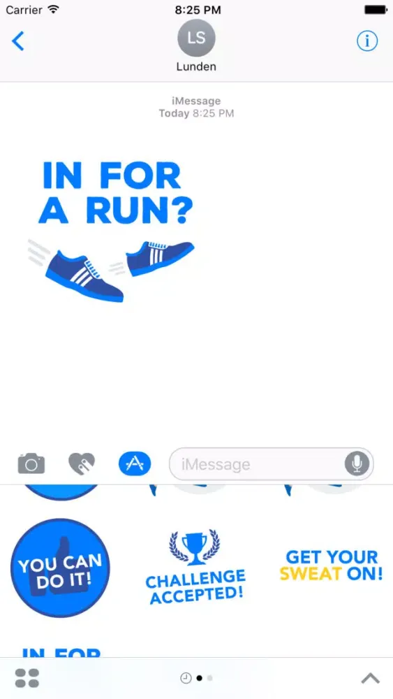 Runtastic Stickers - Inspire & Motivate Screenshots