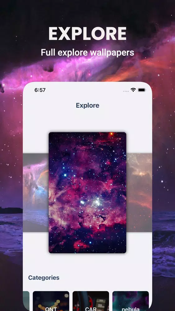 Nebula - Space Wallpaper 4k Screenshots
