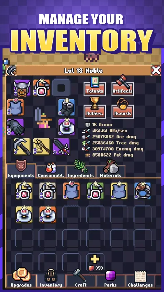 Idle Pocket Crafter 2 Screenshots
