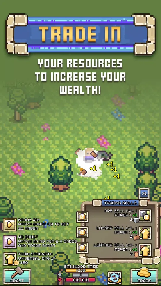 Скриншоты Idle Pocket Crafter