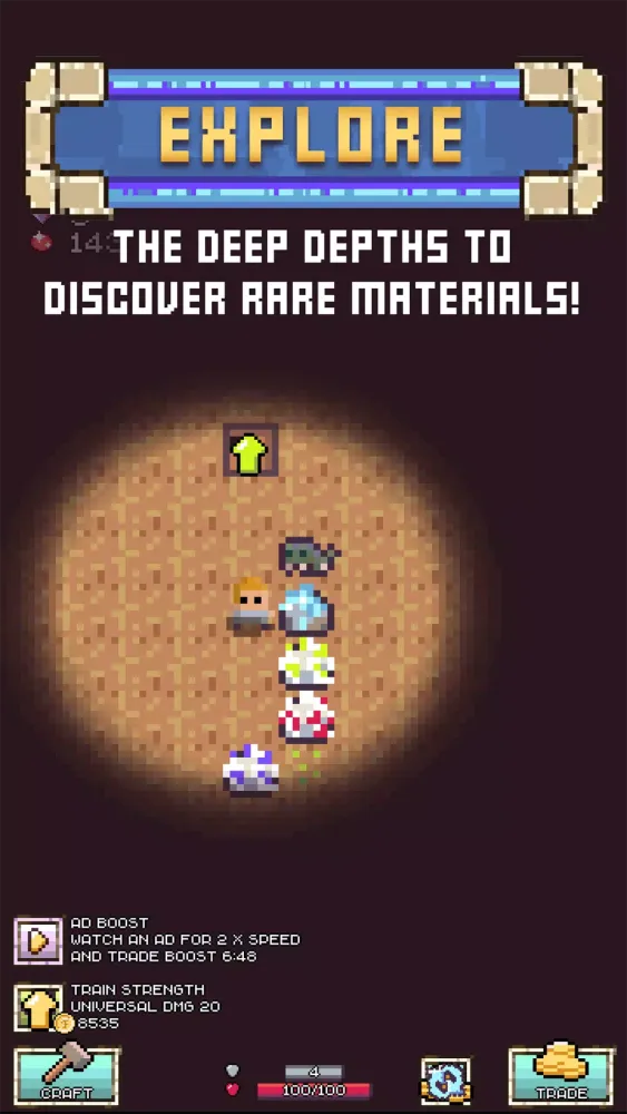 Скриншоты Idle Pocket Crafter
