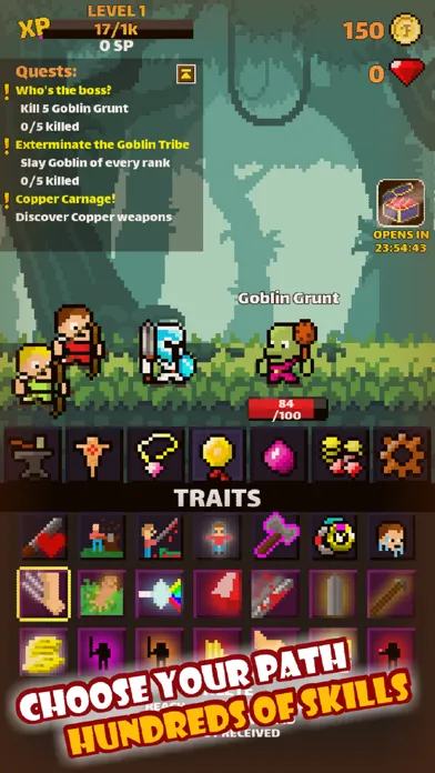 Capturas de pantalla de Raid Away! - Idle RPG