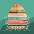 Painted eggshell click drag