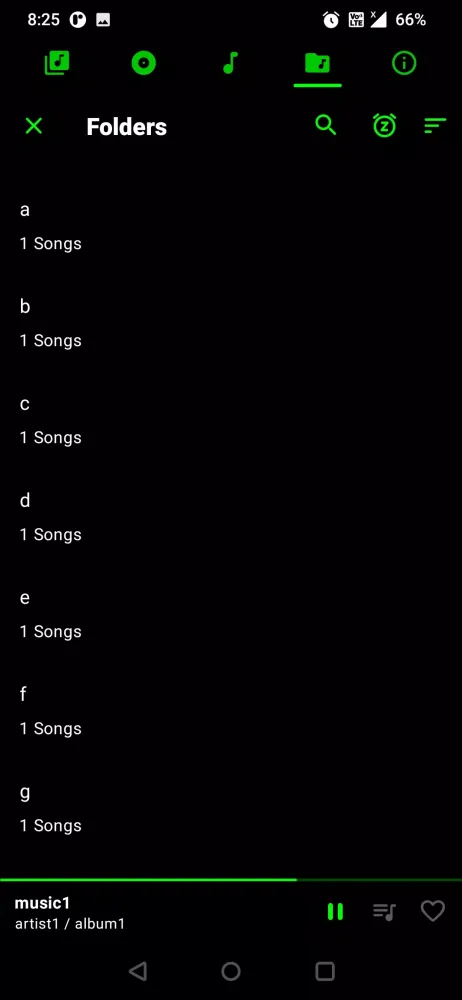 R Music Player Screenshots
