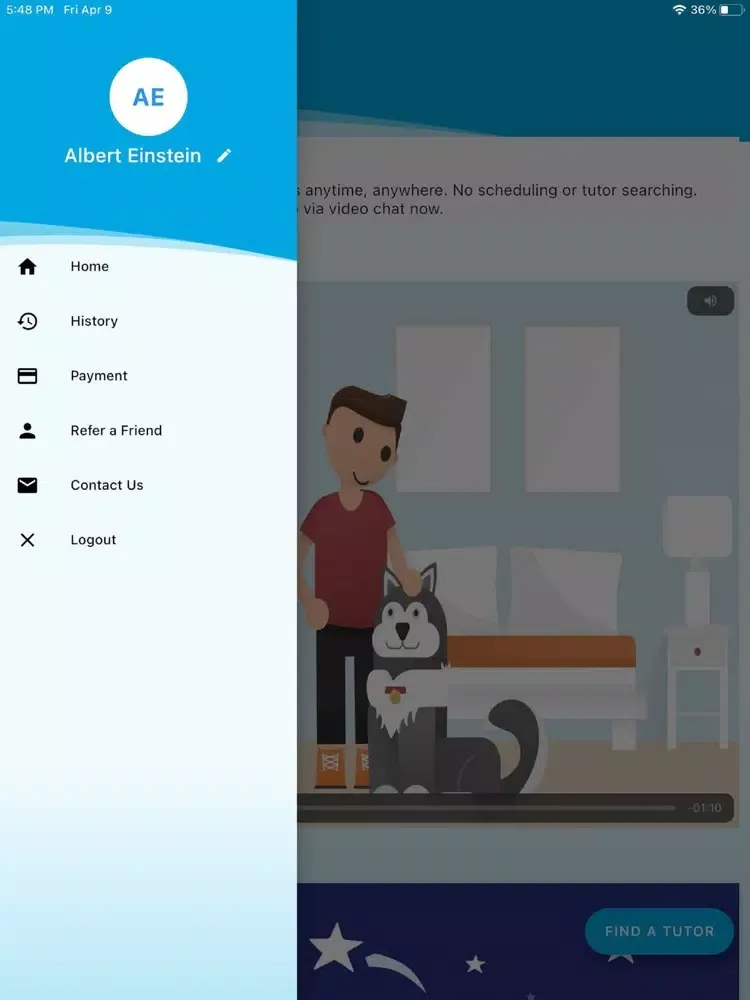 ภาพหน้าจอของ Ruru On-Demand Online Tutoring iPad 