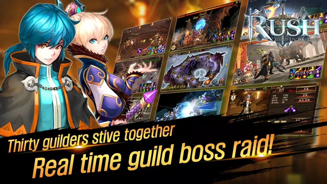 Rush (Rise up special heroes) Screenshots