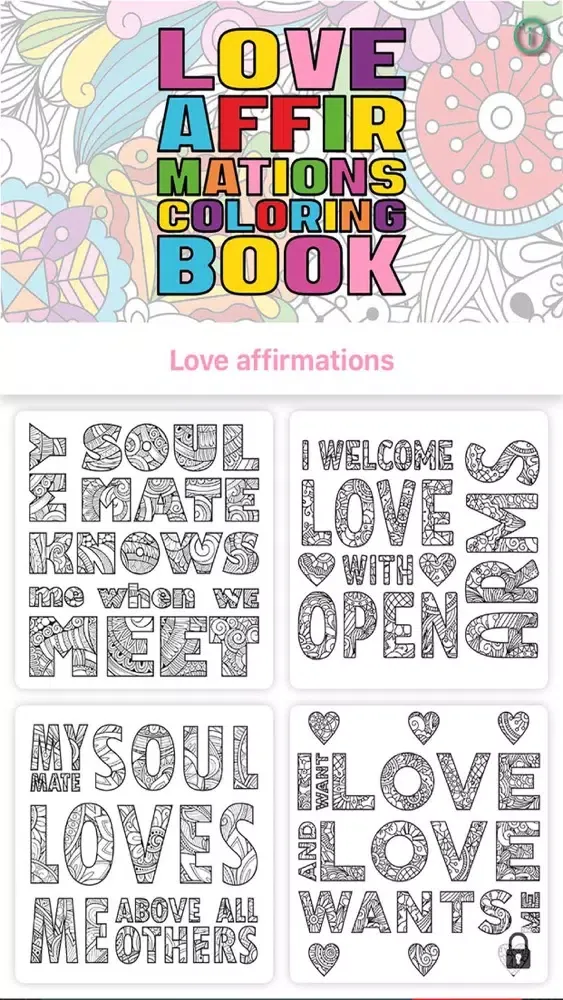 Скриншоты NataliArt Love Coloring book