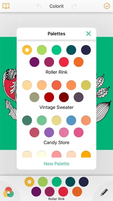 ภาพหน้าจอของ Swear words coloring book