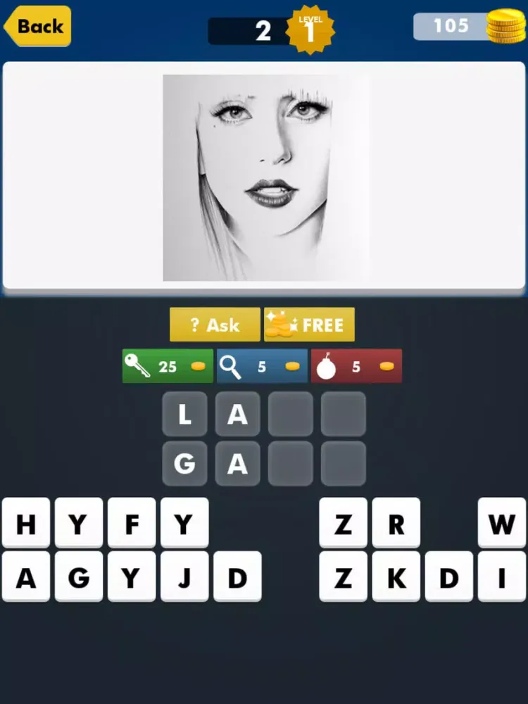 تصاویر Guess the Pop Celebrity Quiz-Free Game iPad 