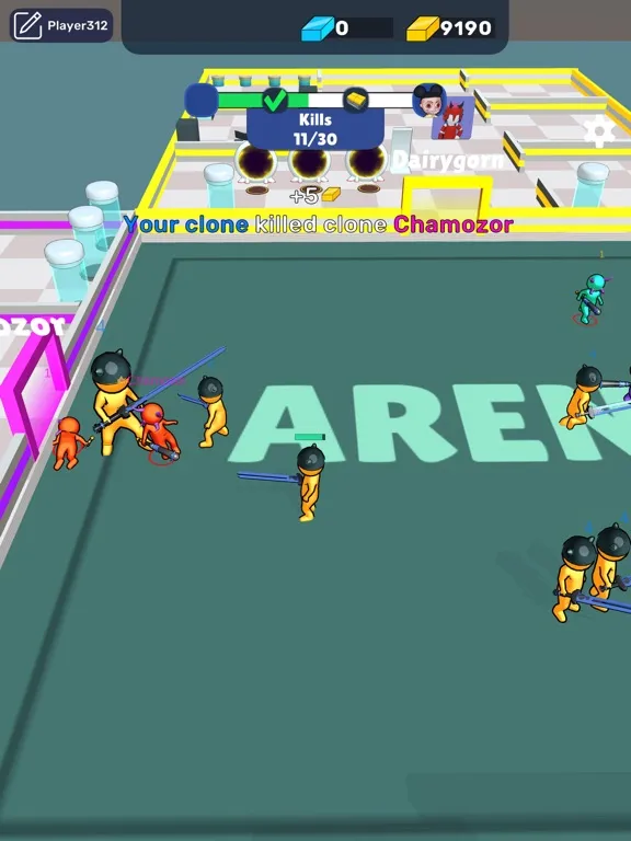 Captures d'écran de My clone army: me, myself & I iPad 