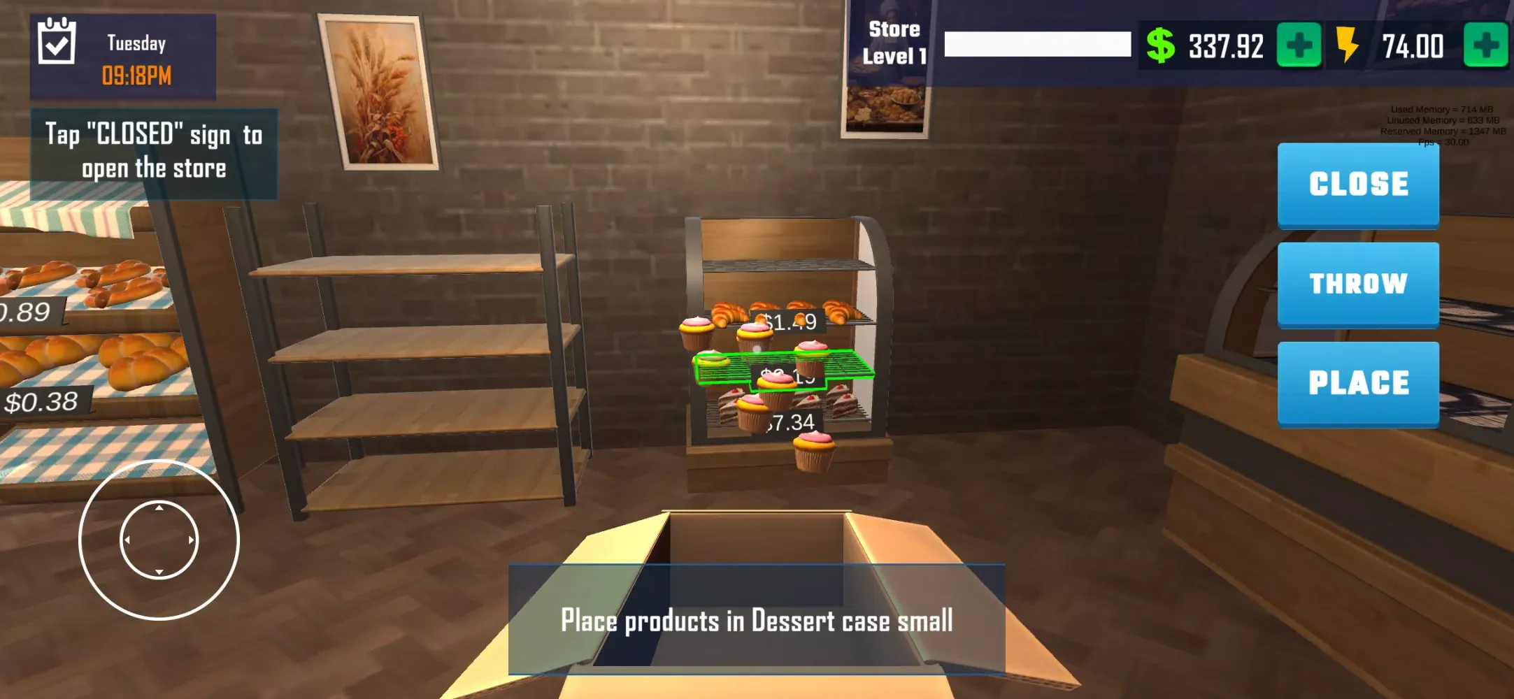 Zrzuty ekranu Store Simulator