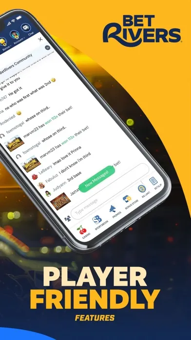 Screenshot di BetRivers Casino & Sportsbook