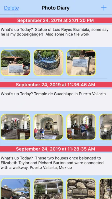 Screenshot di Daily Photo Diary