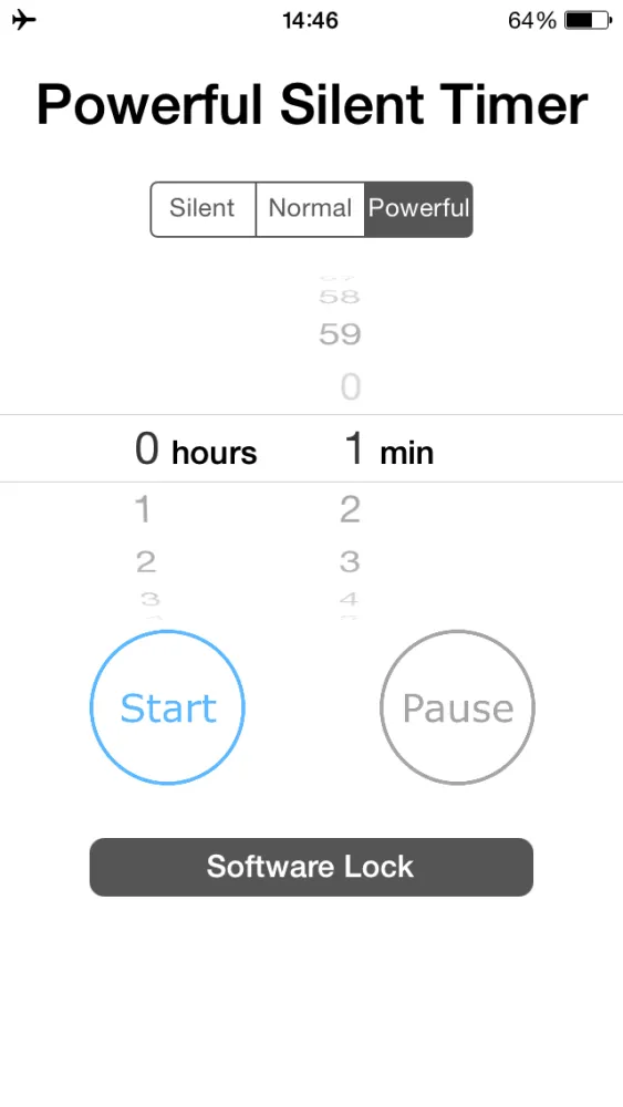 Powerful Silent Timer – Vibration Alarm for Library, Train etc.應用截圖