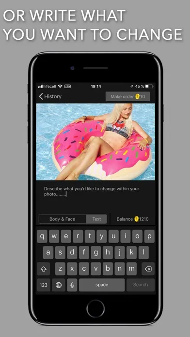 Screenshot di Perfect Body: photo editor