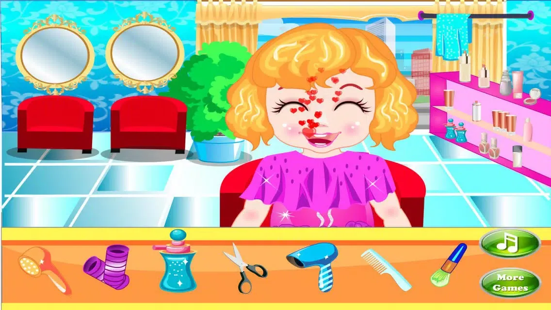 Capturas de pantalla de Little Cute Baby Hair Salon
