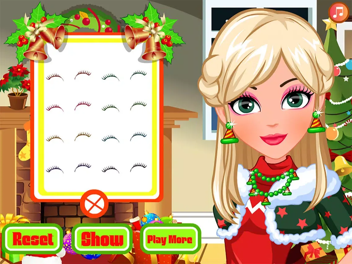 Christmas Girl SPA Salon － Dress Up & Makeover iPad  स्क्रीनशॉट