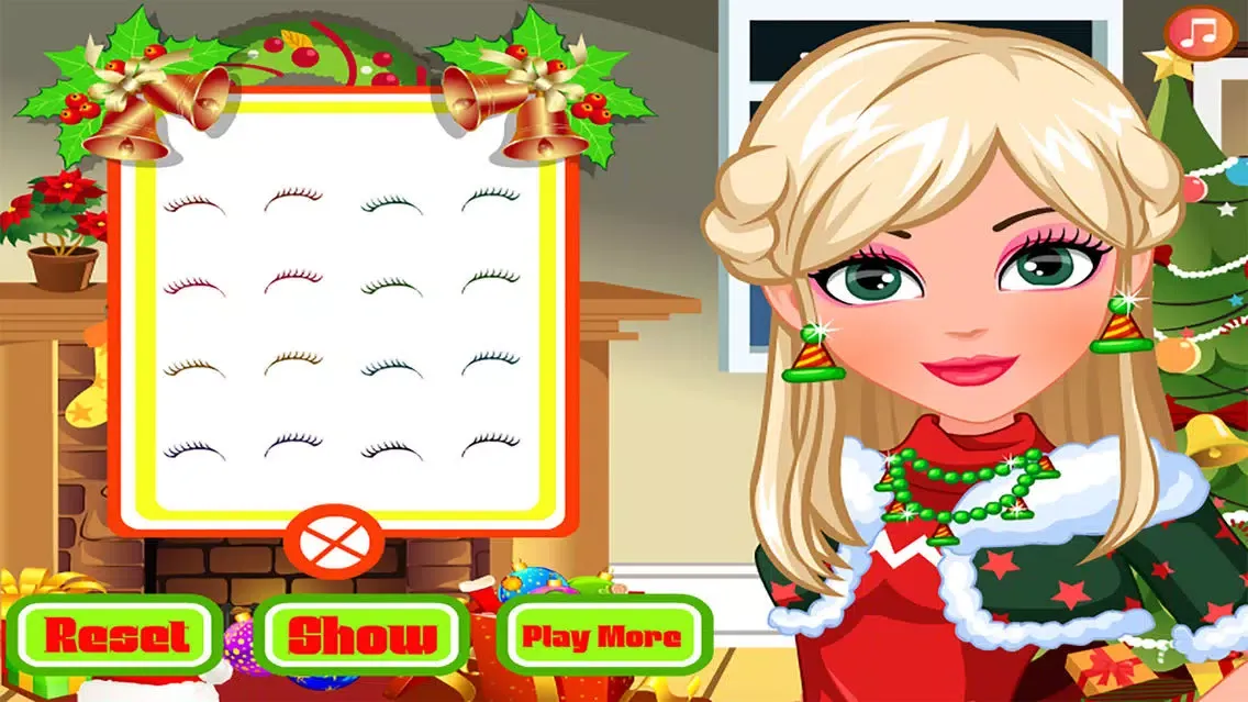 Christmas Girl SPA Salon － Dress Up & Makeover स्क्रीनशॉट