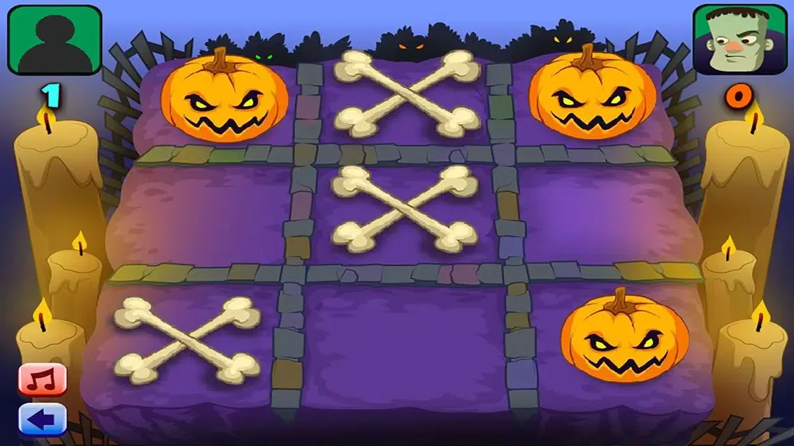 Halloween Tic Tac Toe King应用截图