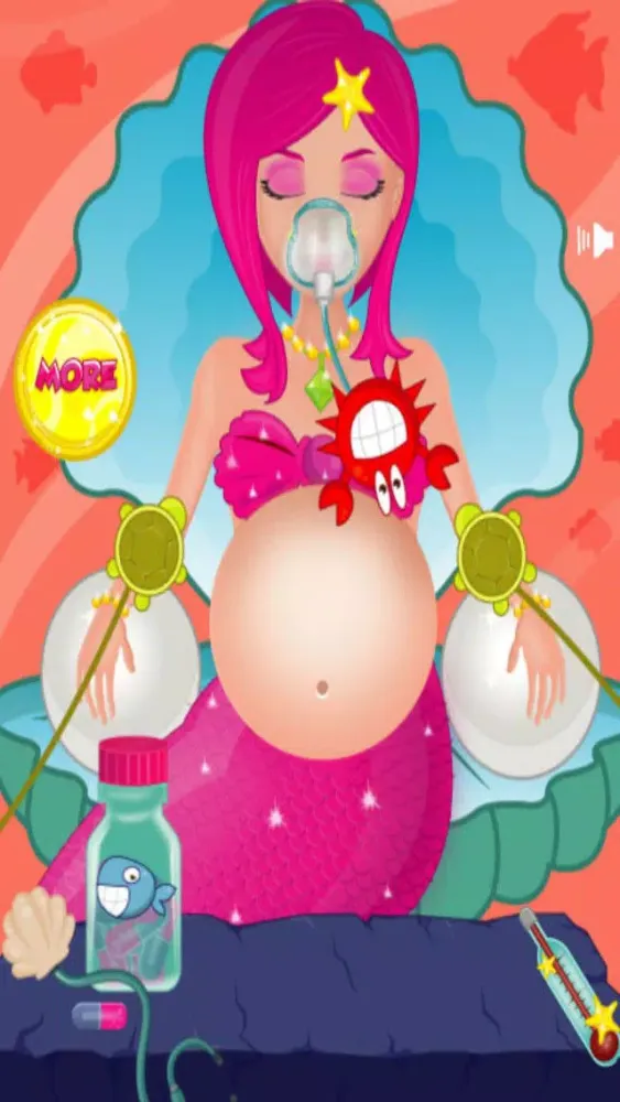 Pregnant Mermaid スクリーンショット