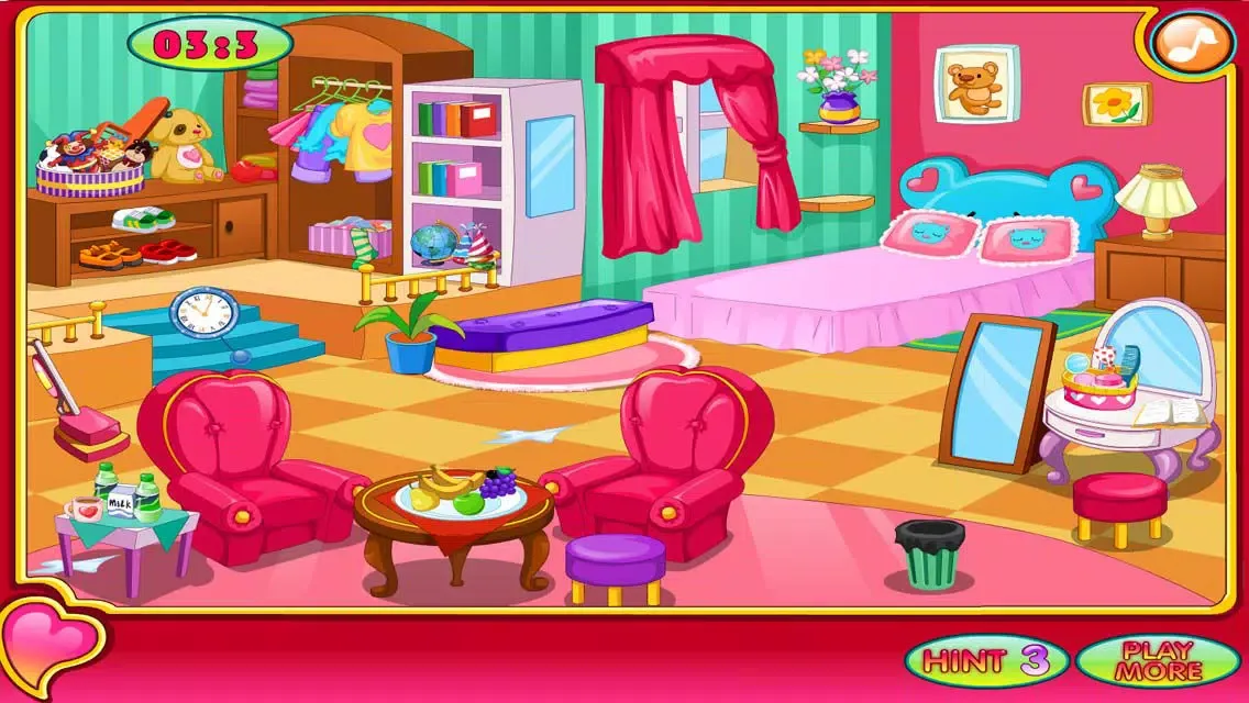 Little Girl Clean Room应用截图