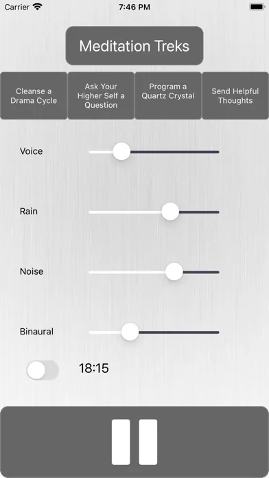 Capturas de pantalla de Guided Meditation Treks 2