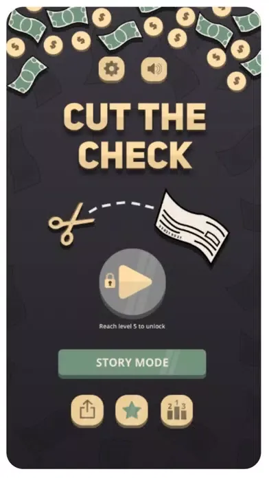 Captures d'écran de Cut the check