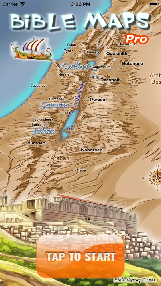 ภาพหน้าจอของ Bible Maps Pro