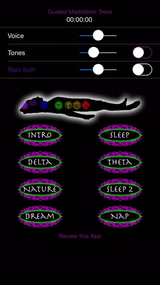 Capturas de pantalla de Guided Meditation Treks Sleep