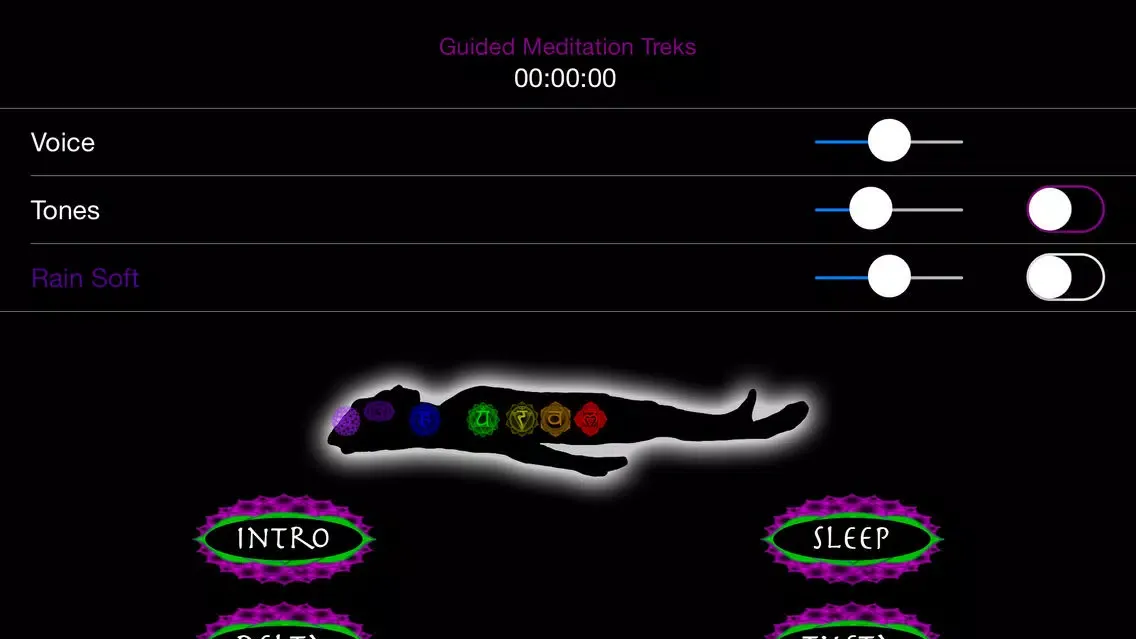 Capturas de pantalla de Guided Meditation Treks Sleep