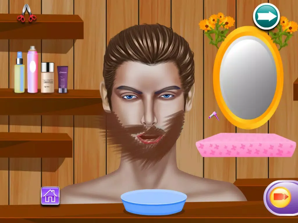 Capturas de pantalla de Beard Salon - Handsome & Tidy Guy iPad 