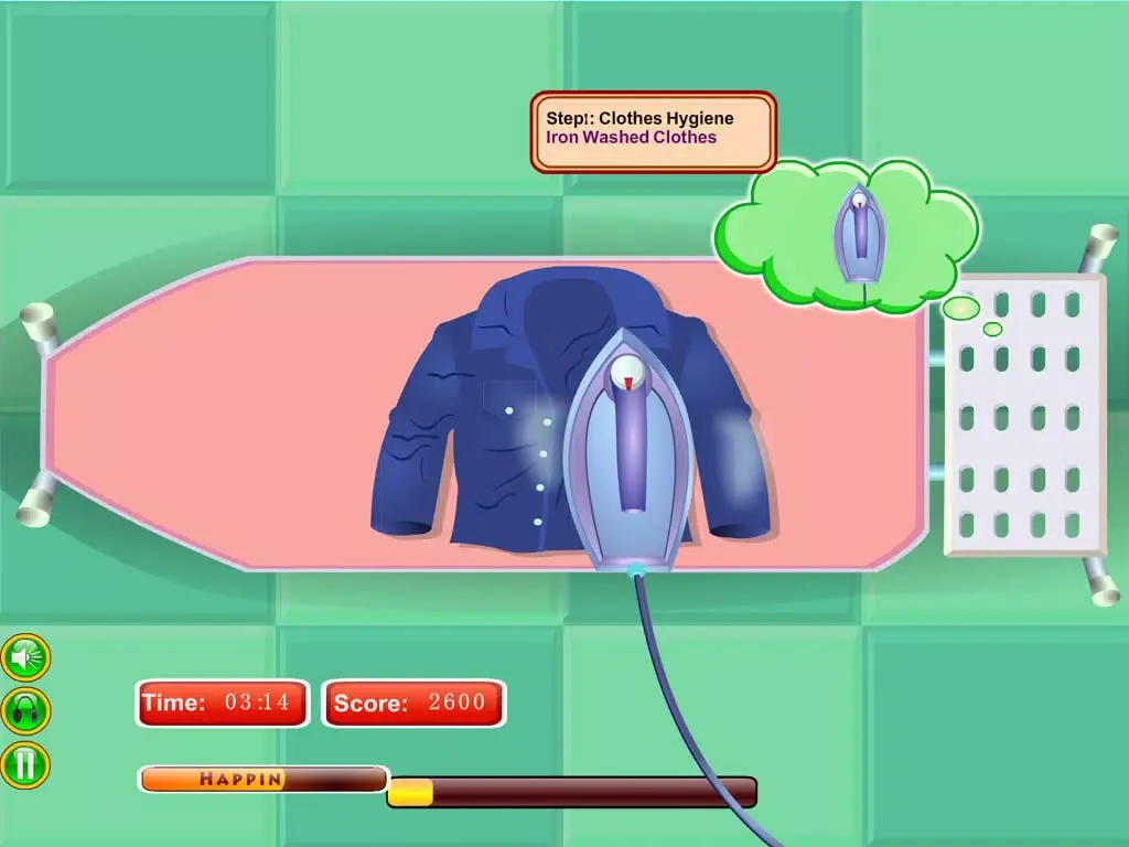 Tangkapan skrin Care Baby : Wash Face & Wash Cloth & Brushing iPad 