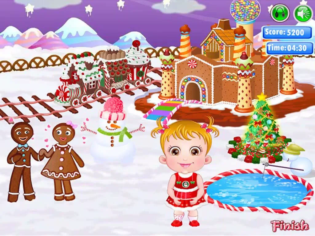 Baby Make Snowman - Holiday for Kids & Baby Game iPad  स्क्रीनशॉट