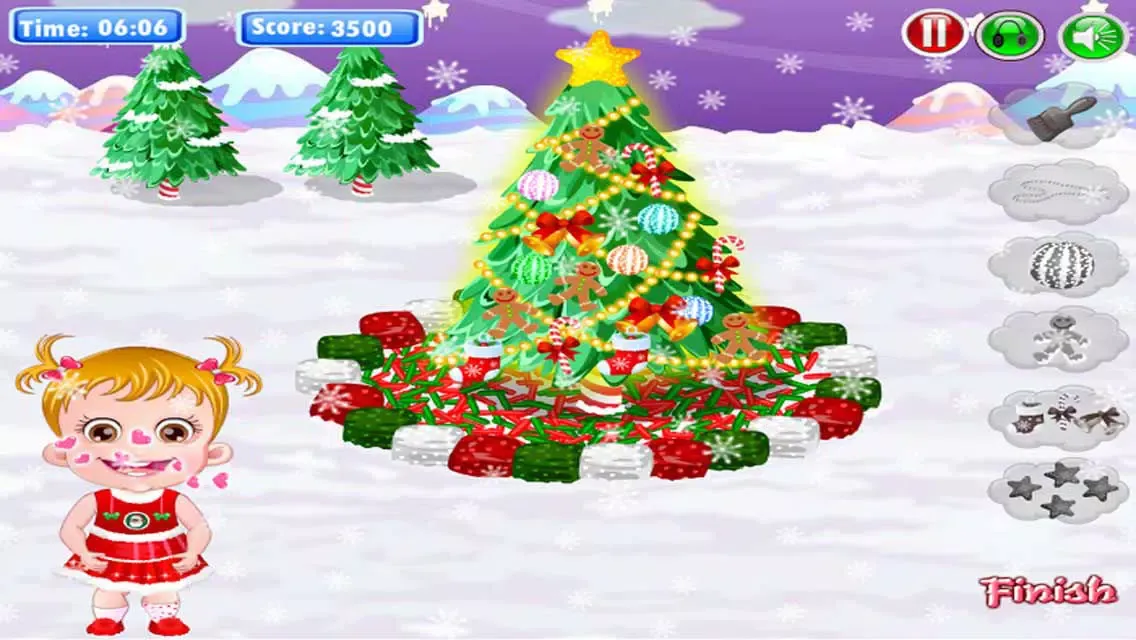 Baby Make Snowman - Holiday for Kids & Baby Game स्क्रीनशॉट