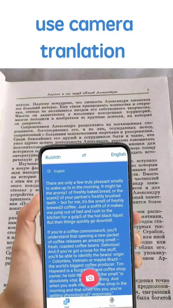 Capturas de pantalla de Russian English Translator