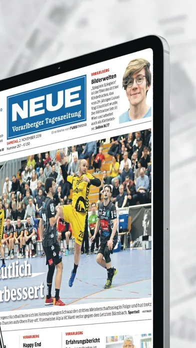NEUE Vorarlberger Tageszeitung スクリーンショット