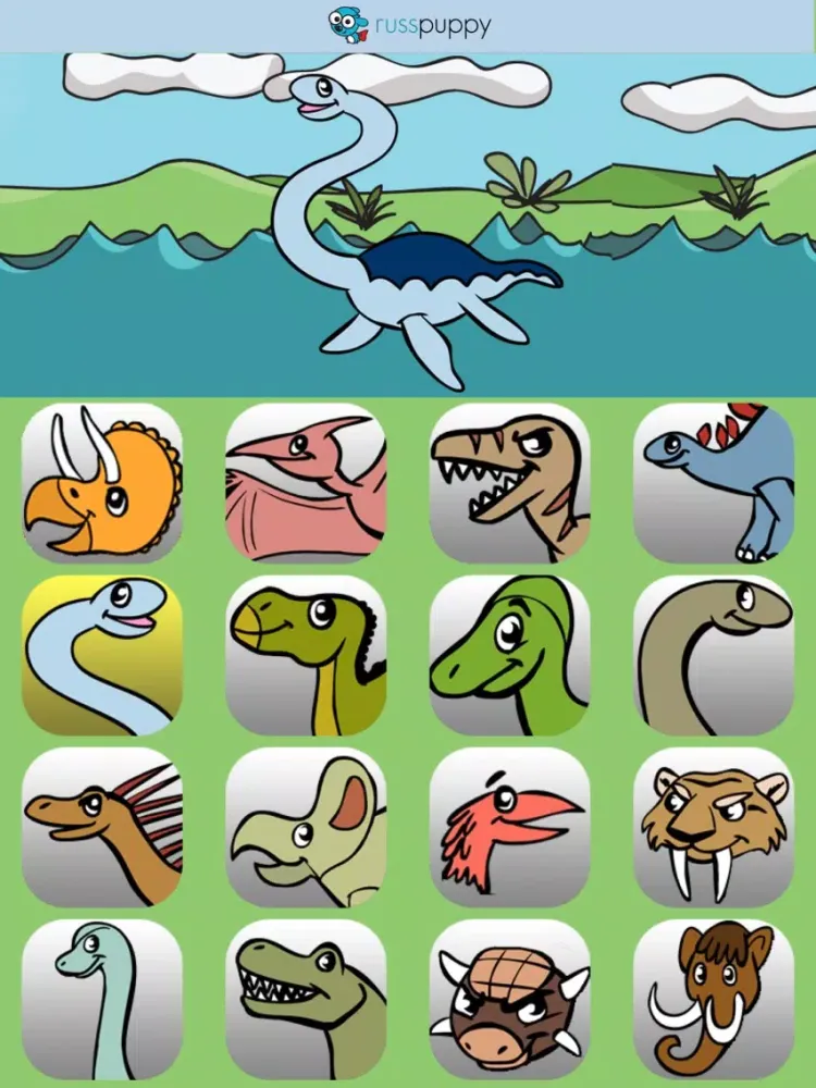 Скриншоты Kids Dinosaurs iPad 