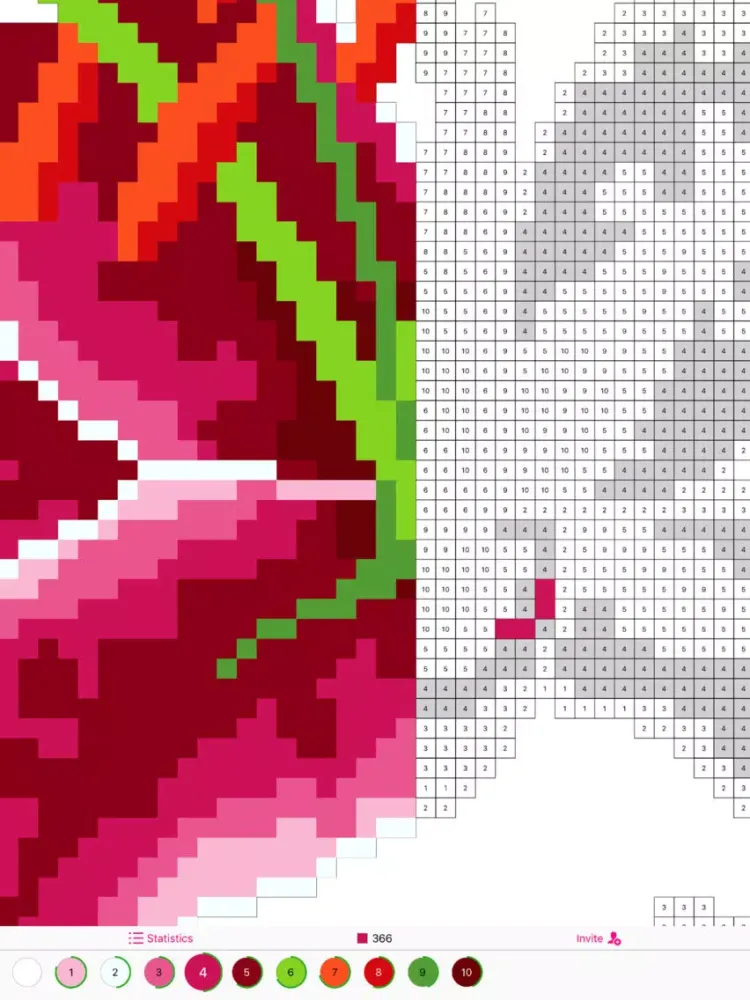 Capturas de pantalla de Pixel Storm Coloring iPad 