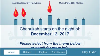 Screenshot di Menorah - Chanukah - חנוכה