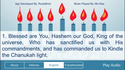 Screenshot di Menorah - Chanukah - חנוכה