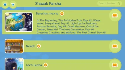 Shazak Parsha - Bible Stories Ekran Görüntüleri
