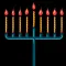 Menorah - Chanukah - חנוכה