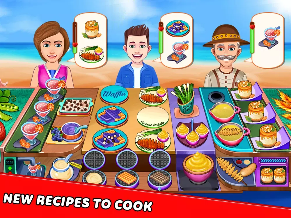 Cooking Treat Star Food Games iPad  Screenshots